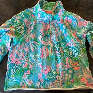 Lilly Pulitzer Ronan Cropped Pullover size Large